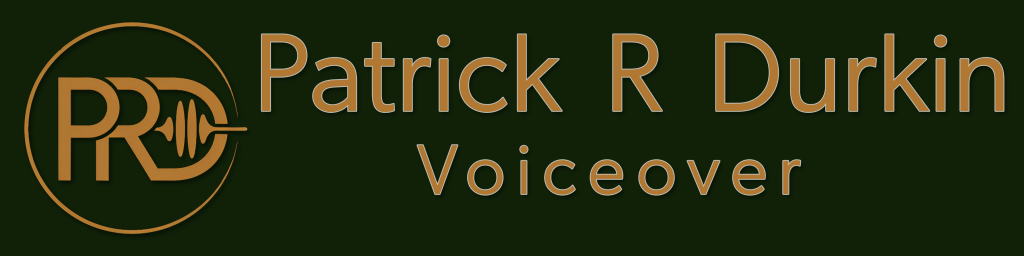 Patrick R Durkin Voiceover Logo
